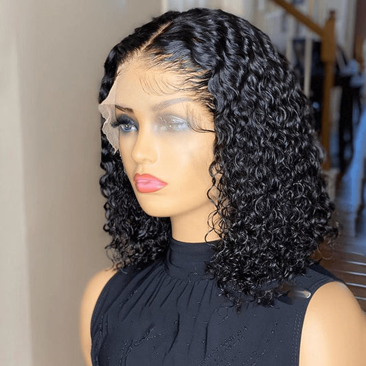 Women's Short Curly African Small Curly Hair